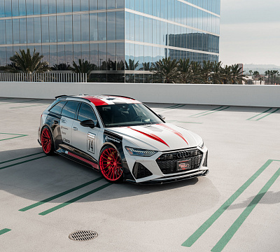 Фото дисков Vossen EVO-6TR на Audi A/RS 6 (C8)