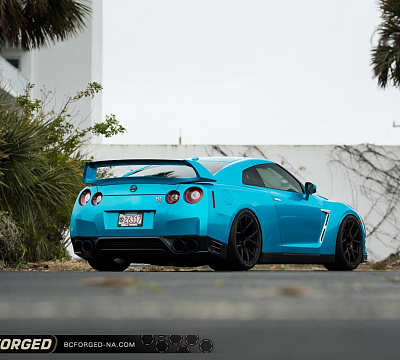 Фото дисков BC Forged RZ05 на Nissan GT-R