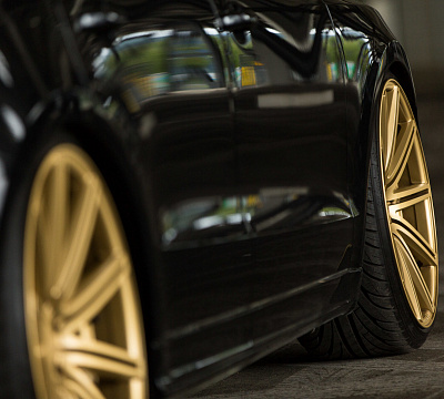 Фото дисков Vossen CV4 на Audi Q5 (8R)