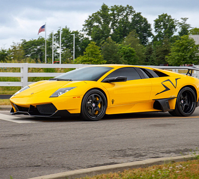 Фото дисков HRE 527 на Lamborghini Murcielago