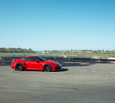 Фото дисков HRE S107SC на Porsche 911 VIII