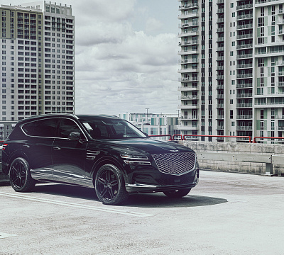 Фото дисков Vossen HF-1 на Genesis GV80