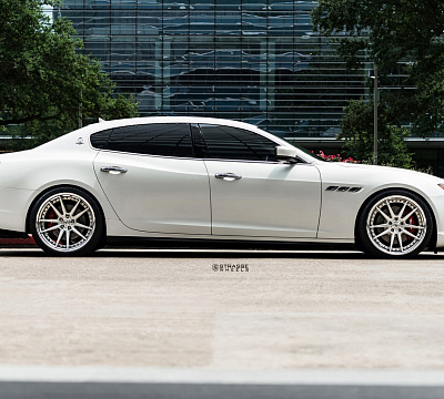 Фото дисков Strasse Wheels SV1 Deep Concave FS на Maserati Quattroporte VI