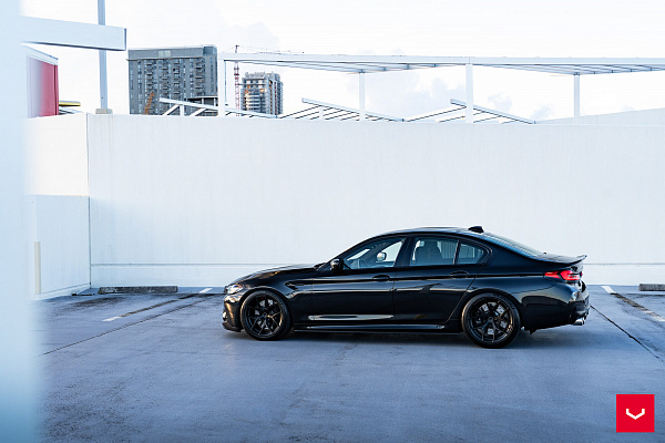 Фото дисков Vossen HF-5 Черный сатин на BMW 5/M5 (G30/F90)