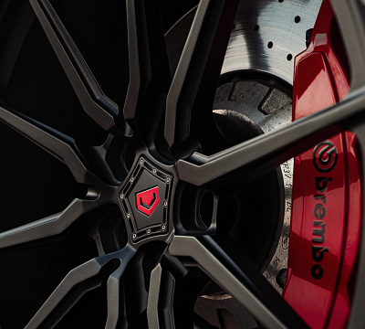Фото дисков Vossen M-X2 на Ford Mustang VI