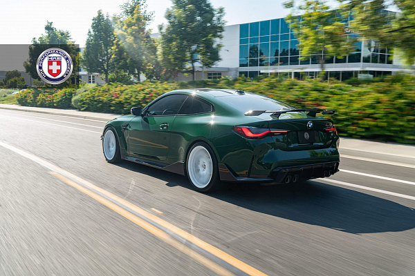 Фото дисков HRE 520M Белый глянец на BMW 4/M4 (G22/G82)