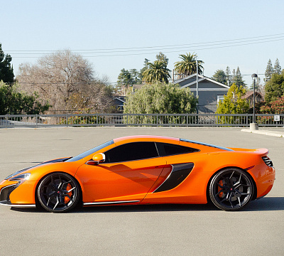Фото дисков Vossen EVO-3 на McLaren 650S