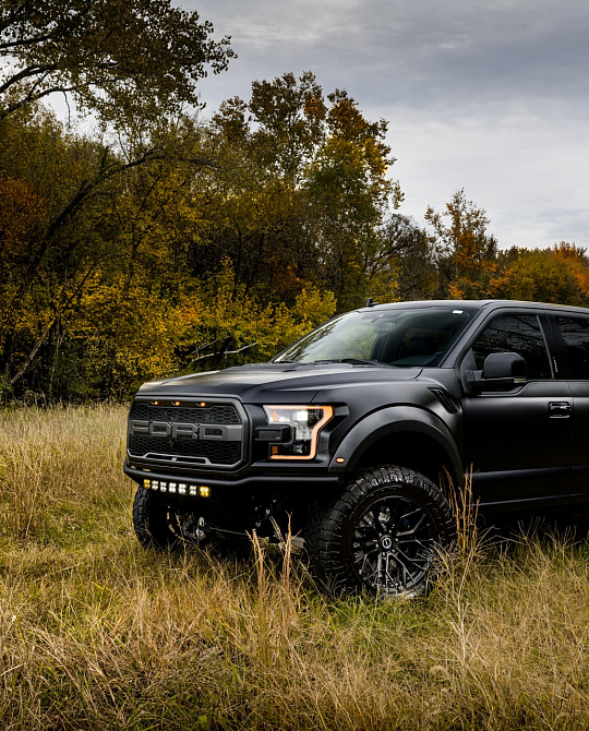 Фото дисков PF10 Черный сатин на Ford F-150 XIII