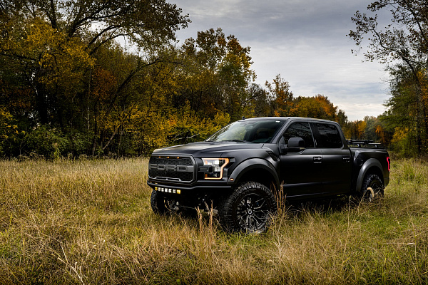 Фото дисков Brixton Forged PF10 Черный сатин на Ford F-150 XIII