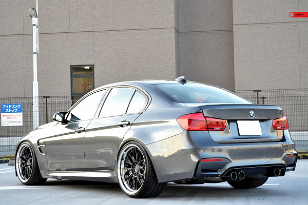 Фото дисков Anrky RS1 Черный сатин на BMW 3/M3 (F3x/F80)