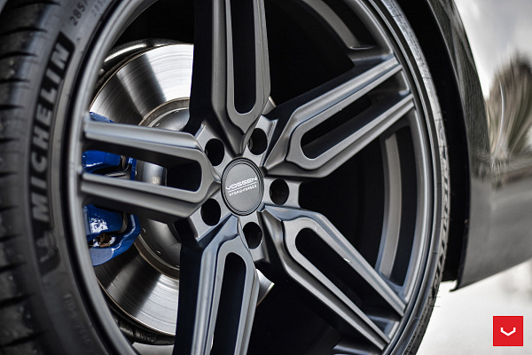 Фото дисков Vossen HF-1 Черный сатин на BMW 5/M5 (G30/F90)
