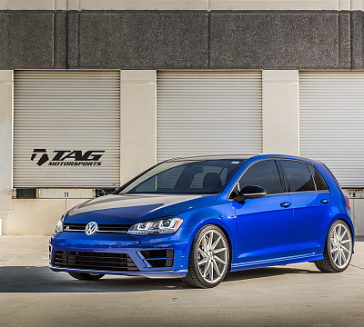 Фото дисков Vossen CVT на Volkswagen Golf VII