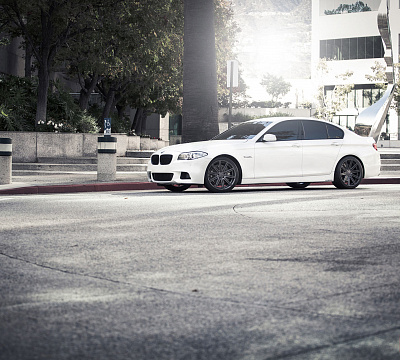 Фото дисков Vossen CV4 на BMW 5/M5 (F10)