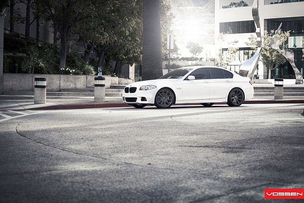 Фото дисков Vossen CV4 Сатиновый графит на BMW 5/M5 (F10)