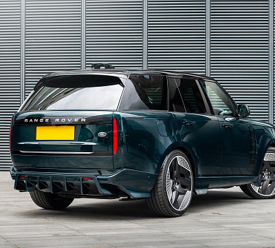 Фото дисков Kahn Type 33 Fintail на Range Rover V