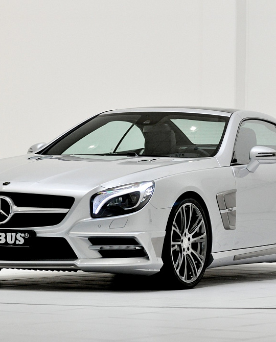 Фото дисков Monoblock R Глянцевый графит на Mercedes-Benz SL (R230)