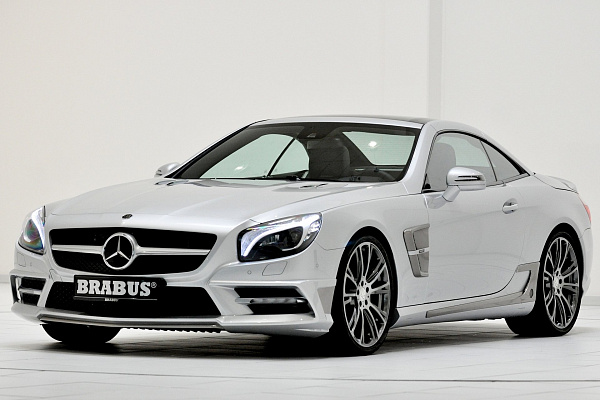 Фото дисков BRABUS Monoblock R Глянцевый графит на Mercedes-Benz SL (R230)