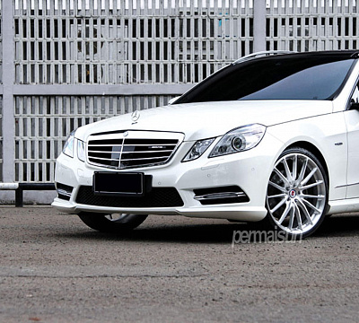 Фото дисков HRE P103 на Mercedes-Benz E-Class (W212, S212, C207)