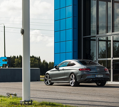 Фото дисков Vossen CG-210 на Mercedes-Benz C-Class (W205)