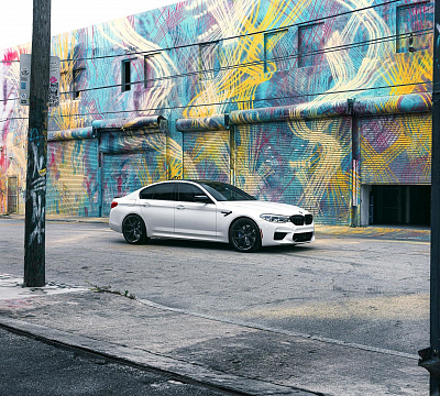 Фото дисков Vossen HF-5 на BMW 5/M5 (G30/F90)