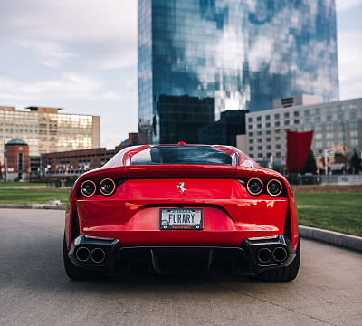 Фото дисков Brixton Forged PF5 на Ferrari 812