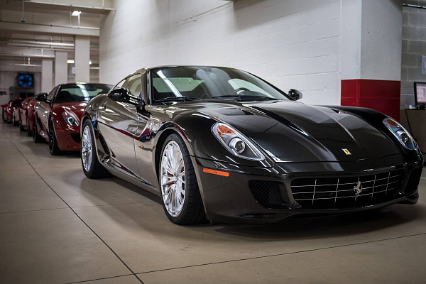 Фото дисков HRE S209 Глянцевый лак на Ferrari 599