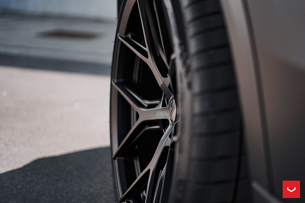 Фото дисков Vossen HF-5 Черный сатин на BMW X5/X5 M (G05/G18/F95)
