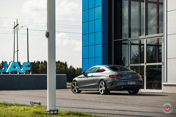 Фото дисков Vossen CG-210 Глянцевый лак на Mercedes-Benz C-Class (W205)