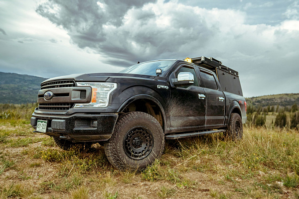 Фото дисков Black Rhino AWOL Черный сатин на Ford F-150 XIII