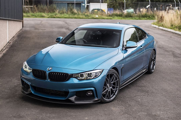 Фото дисков Bola FLR Глянцевый графит на BMW 4/M4 (F32/F82)