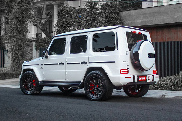 Фото дисков Brixton Forged CM6-RS Черный сатин на Mercedes-Benz G-Class III
