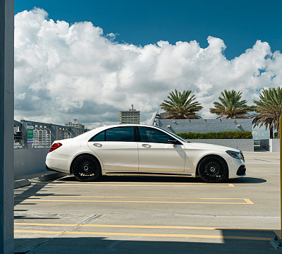 Фото дисков Vossen HF-8 на Mercedes-Benz S-Class (W222, C217)