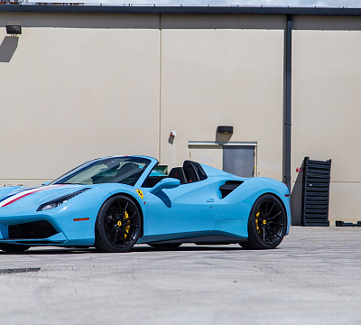 Фото дисков Anrky AN12 на Ferrari 488