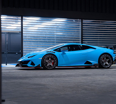 Фото дисков Brixton Forged TR04 на Lamborghini Huracan