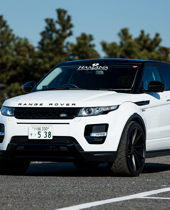 Фото дисков CVT Черный сатин на Land Rover Range Rover Evoque I