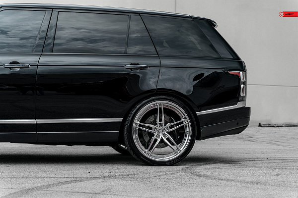 Фото дисков Anrky AN37 Полированный лак на Range Rover IV
