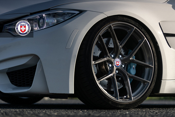 Фото дисков HRE P101SC Глянцевый темный лак на BMW 3/M3 (F3x/F80)