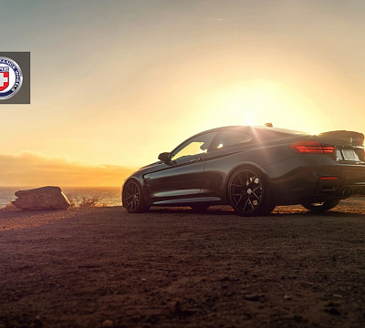 Фото дисков HRE P101 на BMW 4/M4 (F32/F82)