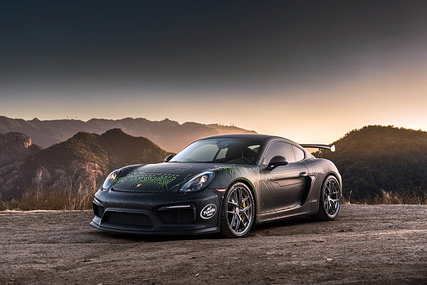 Фото дисков HRE R101 Lightweight Глянцевый тонированный лак на Porsche Cayman II
