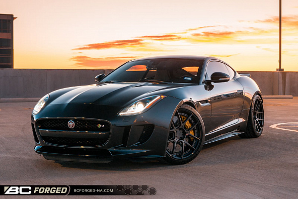 Фото дисков BC Forged HCA381 Глянцевый графит на Jaguar F-Type