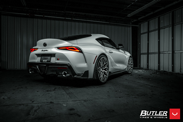 Фото дисков Vossen HF-2 Глянцевый тонированный лак на Toyota Supra A90