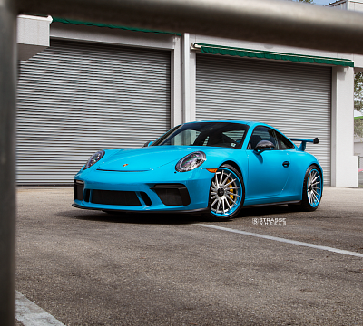 Фото дисков Strasse Wheels SV15T Deep Concave FS на Porsche 911 VII