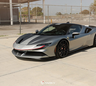 Фото дисков Anrky S3-X1 на Ferrari SF90