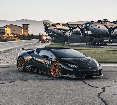 Фото дисков Brixton Forged CM6-R на Lamborghini Huracan
