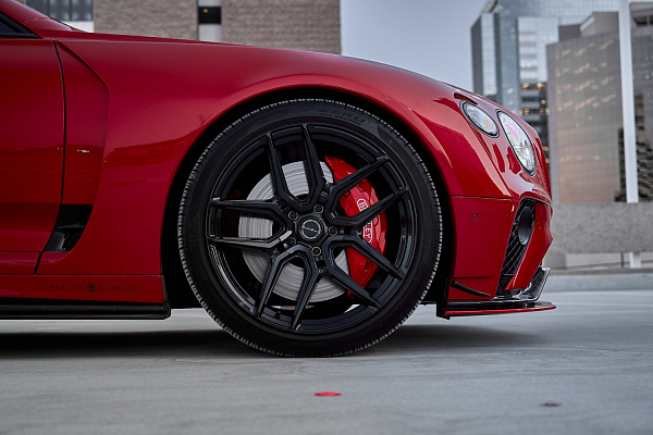 Фото дисков Brixton Forged CM5-R Черный глянец на Bentley Continental GT III