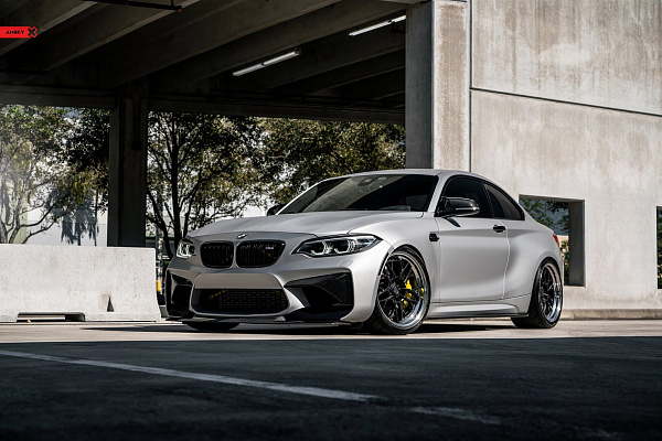 Фото дисков Anrky RS2 Черный сатин на BMW 2/M2 (F22/F87)