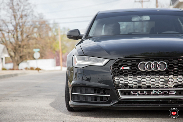 Фото дисков Vossen CG-209T Матовый графит на Audi A/RS 6 (C7)
