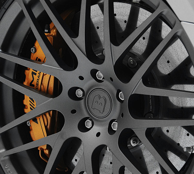 Фото дисков BRABUS Monoblock F (Platinum Edition) на Mercedes-Benz SLS AMG