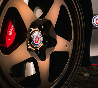 Фото дисков HRE 527 на Honda Civic Type R FK8