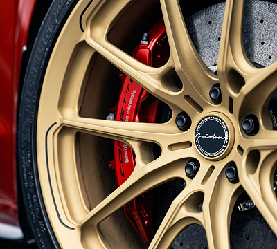 Фото дисков Brixton Forged PF11 R / RS на Chevrolet Corvette C8